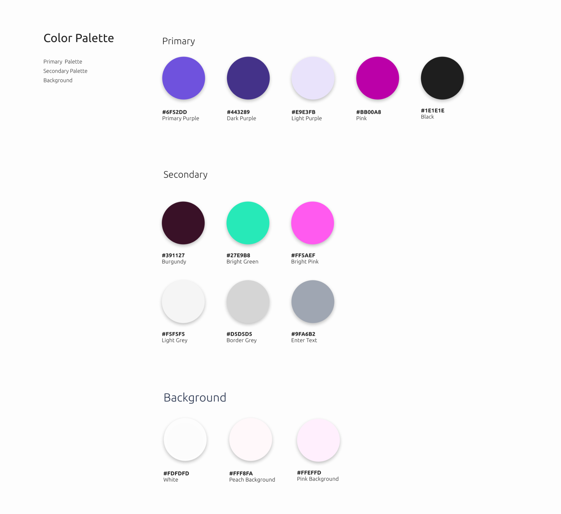Onyx Design System — color palette